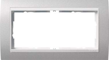 GIRA 1002326 Abdeckrahmen 2f o.Mittelst. 