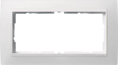 GIRA 1002334 Abdeckrahmen 2f o.Mittelst. 