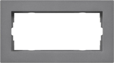 GIRA 1002235 Abdeckrahmen 2f o.Mittelst. 