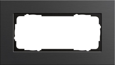 GIRA 1002126 Abdeckrahmen 2f o.Mittelst. 