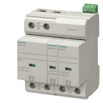 Siemens 5SD74421 Kombi-Ableiter Typ 1+2 