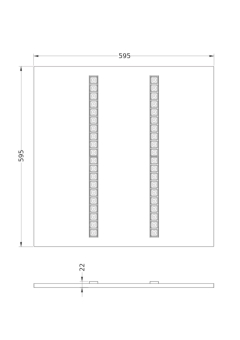 Ledvance PL INV 600 DA P 38W ML 940 U19 