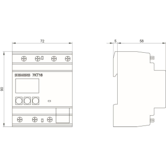 Siemens SENTRON, Messgerät, 7KT  7KT1671 