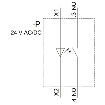 Siemens 3SU11020AB401BA0 Drucktaster 