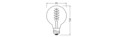 Osram 1906LGL95D 7,8W Dimmbare 