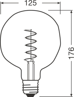 Osram 1906LET124D4,5W Dimmbare 