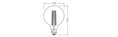 Osram 1906LGL125D 11W Dimmbare 