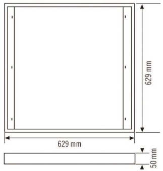 Esylux PNL 625 MF SM WH SLIM  EQ10600180 