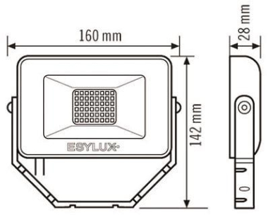 Esylux OFL BASIC LED 10W      EL10810909 