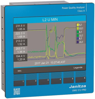UMG 512-PRO UH=48..110V AC / 24..150V DC 