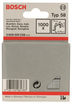 Bosch Feindrahtklammer Typ 58 2609200238 