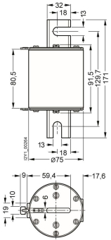 SIEM SITOR-Sicherungseinsatz  3NE3637-1C 