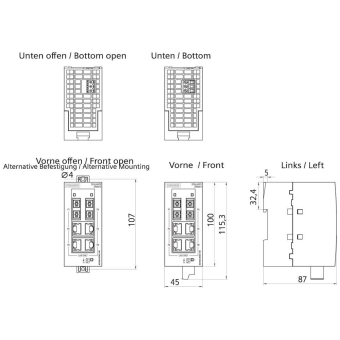 SIEM SCALANCE XB004-2 6GK5004-2BD00-1AB2 