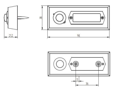 GRO AP Kontaktplatte               55531 
