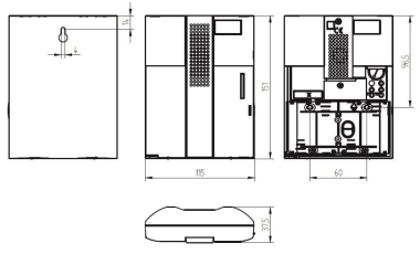 GRO Funk Gong Empfänger            43301 