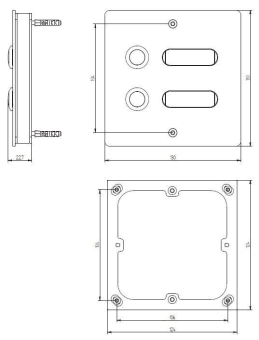 Grothe Etagenplatte V2S 2 We ETA 502 V2A 