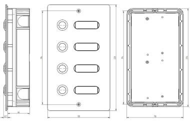 Grothe Etagenplatte V2A 4 ETA 404 V2A UP 