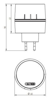 Grothe Funkgong 43640        CALIMA 400E 