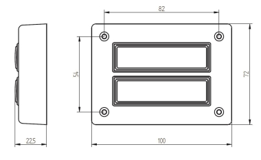 GRO AP Klingeltableau mit          55632 