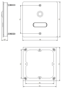 Grothe Etagenplatte V2A 1 WE ETA 501 V2A 