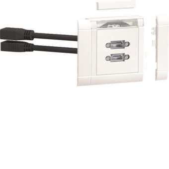 Hager Multimedia-Anschluss   GMSET069016 