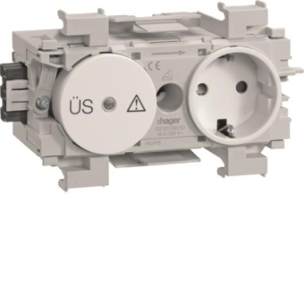 Hager Steckdose+Feinschutz    GS12019016 