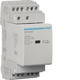 Hager Überspannungsableiter T3   SPC403N 