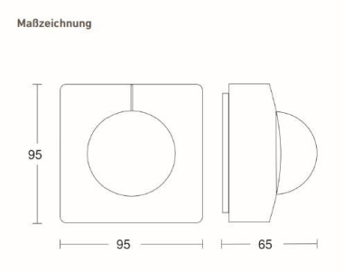 Lichtline Deckenpräsenzmelder   LL010591 
