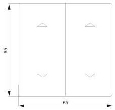 SIEM DELTA profil silber Wippe   5TG7987 