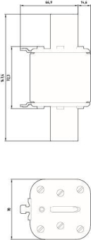 Siemens 3NA3372 NH3 630A 500VAC/440DC 