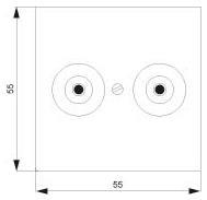 SIEM DELTA i-system, elektroweiß 5TG2067 