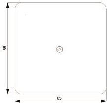 Siemens 5TG1810 DELTA profil Blindplatte 