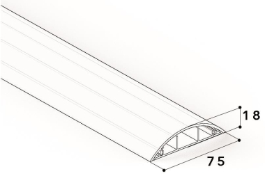GGK Kanal ABK trend 18x75           4222 