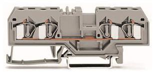 WAGO 281-652 4-Leiter-Durchgangsklemme,4 