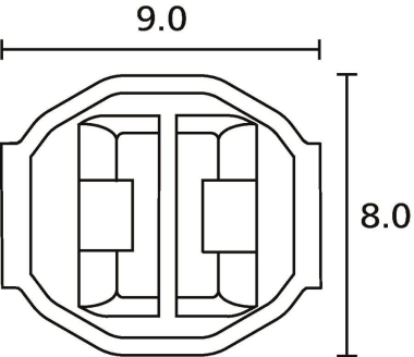 Hellermann ClosuresBlackATS3080-PA66HSUV 
