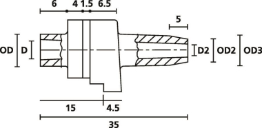 Hellermann H121-PVC-FR-BK(500) 