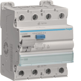 Hager Fehlerstromschutzschalter 4 CGA690 