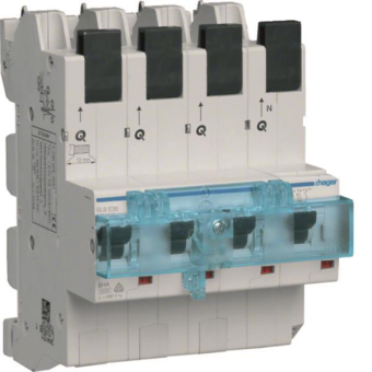 Hager SLS-Schalter 3P+N Cs 16A   HTS616C 