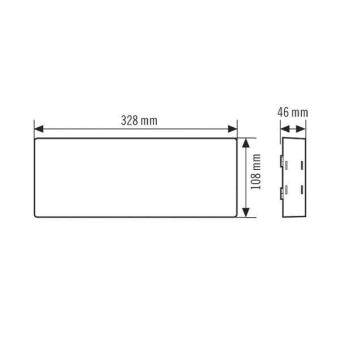 Esylux SLX EL LED FLAT COVER  EN10077074 