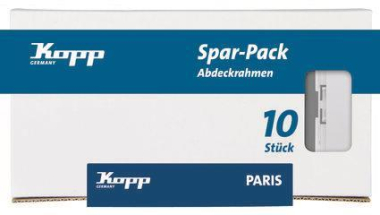 Kopp Abdeckrahmen 1-fach Paris 402002013 