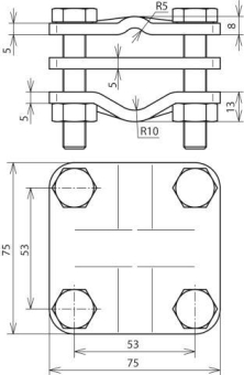 DEHN Anschlussklemme              610010 