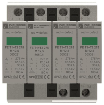 FUCHS Kombiableiter Typ 1+2 