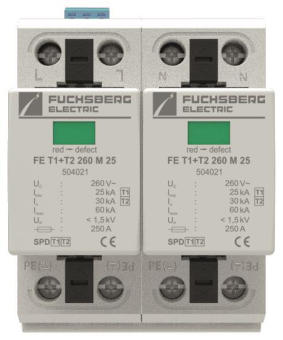 FUCHS Kombiableiter Typ 1+2 