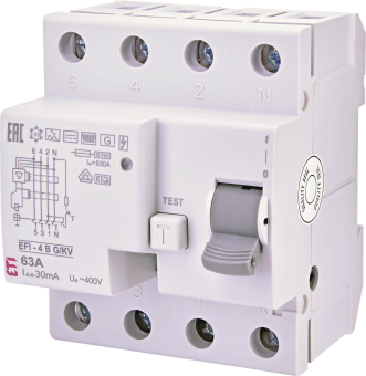 ETI EFI-4 B-Typ G/KV 4-polig   002062654 
