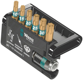 Wera Bit-Check 7 TX Diamond  05057415001 
