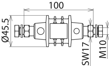 DEHN Ex-Trennfunkenstrecke 100kA  923100 