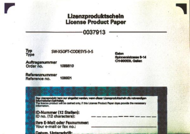 EATON SW-XSOFT-CODESYS-3-S        171886 