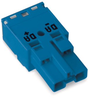 WAGO 770-1112 Stecker,2-polig,blau 