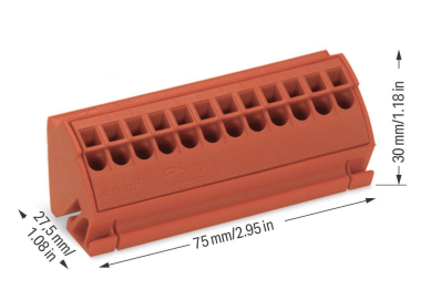 WAGO 812-103 Anschlussblock,für 