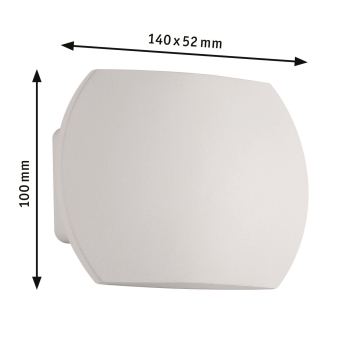Paulmann Wall Ceiling Bocca WL LED 70792 